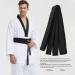 Hithop 8.6ft Soft Belt for Martial Arts - Black | Karate, Taekwondo, Judo - Buy Online on GoSupps.com
