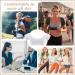 Handepo 9 Pcs Underarm Sweat Vest Pads for Women - Underarm Sweat Protector in 3 Colors, Medium Size - Buy Online on GoSupps.com