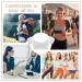 6 Pieces Breathable Weld-Resistant Armpit Vests for Women & Girls - Washable Forearm Welding Protection in White Black & Skin Color - Buy Online on GoSupps.com