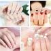 Yokilly French Manicure Nail Art Stickers - 1440 Self-Adhesive Decals for DIY French Tip Nail Designs - 36 Sheets of Stencil Tools for Perfect Manicure Kits - Buy Online on GoSupps.com