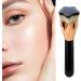 Bitong Face Foundation Brush | Soft Contour Foundation Makeup Brush with Flat Top | Wooden Handled Beauty Brush Cosmetics Tool for Blending for Theatrical Performance - Buy Online on GoSupps.com