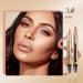 Wismee Cream Eyeshadow Stick - Waterproof Matte Nude Eye Shadow Pen | Brightener Highlighter Makeup Stick - Buy Online on GoSupps.com