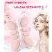Women Heel Inserts - 6 Pairs Heel Protectors & Cushions for Loose Shoes - Prevent Heel Pain & Blisters - Black - Buy Online on GoSupps.com