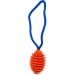 Karlie Ruffus Solid Rubber Aqua Football - 32 cm Orange | Durable Dog Toy for International Shipping - Buy Online on GoSupps.com