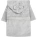 Personalised Kids Matching Dressing Gown Set | Soft Plush Fleece Robe | 4-5 Years | Grey - Buy Online on GoSupps.com