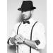 Unisex Timelessly Classic Manhattan Fedora Hat in Black - Simplicity - Buy Online on GoSupps.com