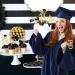 PHD Graduation Decorations 2024 36 Pcs PHD Cupcake Toppers Black and Gold Graduation Party Decorations Congrats Grad Decorations for Class of 2024 PHD Doctor Degree Graduation Supplies - Buy Online on GoSupps.com
