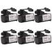 WELLVEUS 6 Pack A98l-0031-0028 PLC 3V 1750mAh for Fanuc A98l-0031-0028 Battery A02b-0309-k102