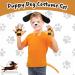 5-Piece Puppy Dog Costume Set for Adults & Kids - Headband Ears Fly Cock Fake Nose - Party Decoration Accessories in Yellow - Buy Online on GoSupps.com