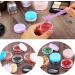 Great Foru 12-Piece Empty Sample Jar Set - 10ml Cosmetic Containers for DIY Makeup Eyeshadow Lip Gloss & More - International Shipping - Buy Online on GoSupps.com
