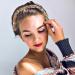 NICENEEDED Beaded Elastic Headband Colourful Bead Forehead Hairband Bohemian Hair Jewelry Head Chain Stretch Tiara Headpieces Hair Accessories for Women Wedding Party Prom - Buy Online on GoSupps.com