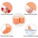 Lermende Mini Nail Files and Buffers 100/180 Grit - 20 PCS Half Moon Nail Buffer Block for Acrylic Nails (Orange) - Buy Online on GoSupps.com