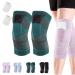 Beyonddraw Knee Compression Sleeve Converselyt Knee Brace High Elastic Knee Compression Sleeve (Regular Dark Green M) Regular Dark Green M