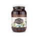 Aristos original Greek Kalamata olives with stone from its own cultivation - 1x 650 g of glass (drip weight) delicious Kalamon olives Unwitted Kalamata olives 650 gr