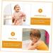 Minkissy 8st Small Crocodile Children's Toothbrush Set - Transparent Bent Design for Kids | International Shipping Available - Buy Online on GoSupps.com