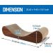 FluffyDream Bone Cat Scratcher Cardboard Lounge Bed Wood - Buy Online Now! - Buy Online on GoSupps.com