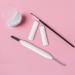 PATKAW Eyelash Comb Double Sided Lash Brush Dual-ended Eyelash Comb Separator Tool Women Lash Tool - Buy Online on GoSupps.com