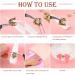 MWOOT 30 PCS Gold 3D Alloy Nail Charms for DIY Nail Decorations - Nail Art Bearings for Manicure Rhinestones - Nail Craft Supplies for Women and Girls - Buy Online on GoSupps.com
