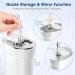 Portable Cordless Water Flosser with 5 Jet Tips - Rechargeable Dental Irrigator for Travel & Home - Mini White - Buy Online on GoSupps.com