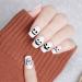 DPKOW 6pcs Halloween Nail Art Stencils | 260+ Designs for DIY Manicure | Witch Skull Pumpkin Ghost Bat Spider Templates for Women & Girls - Buy Online on GoSupps.com