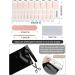 EBANKU 32 PCS Semi Cured Gel Toe Nail Strips - Adhesive Full Wraps with Nail File, UV/LED Lamp Required - Buy Online on GoSupps.com