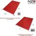 Near Zero Waterproof Camping Tarp | Ultralight 20D Ripstop Nylon | Multi-Functional Ground Tarp for Backpacking | Red | 7.5 x 5.8 ft | 3 Person Tent - Buy Online on GoSupps.com