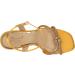 Jewel Badgley Mischka Women's Madison Heeled Sandal 3 UK Sunflower Satin - Buy Online on GoSupps.com