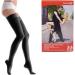 Lauma Medical 23-32 mmHg Compression Stockings Class 2 - Black Lace Strips S-Size for Varicose Veins & Swelling Relief - Buy Online on GoSupps.com