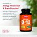 Jarrow Formulas Methyl B-12 2500 mcg Chewable Tablets Tropical | Bioactive Vitamin B12 for Energy, Brain Health & Metabolism | Gluten Free - 100 Servings - Buy Online on GoSupps.com