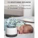 elesories White Noise Machine for Adults & Baby Sleeping | 13 Soothing Sounds | Multifunctional Speaker for Home, Office, Nursery & Travel - Buy Online on GoSupps.com