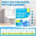 Eco-Friendly Toilet Bowl Cleaner Sheets - 160 Cleans Lemon Scent Plastic-Free Septic Safe - Perfect for Apartments Dorms & Vanlife - Buy Online on GoSupps.com