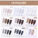Gellen Gel Nail Polish Kit with UV Light - Gel Nail Polish Starter Kit 36W Nail Lamp & Gel Base Top Coat Black White Nude Jelly Gel Polish 10 Classic Colors Nail Art Gel Kit Manicure Set - Buy Online on GoSupps.com