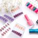 66 Pcs Artificial Nail Storage Box & Display Stand - False Nail Packaging Boxes, Press on Nail Stand for Acrylic Nails - Salon Quality with Double Sided Tape - Buy Online on GoSupps.com