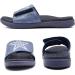 KuaiLu Men's Orthotic Leather Sandals | Plantar Fasciitis Arch Support | Adjustable Comfort Slippers for Outdoor | Athletic Slide Sandals with Soft Cushioning - Buy Online on GoSupps.com