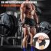 Train Aid Strength Training Lifting Straps - 62 cm Non-Slip Latex Strips for Bodybuilding & Weightlifting - Professional Gym Handle Aids (2-Pack) - Black - Buy Online on GoSupps.com
