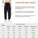 FARUNGS Women's Quick Dry Cargo Pants - Lightweight Tactical Hiking Pants with Stretchy Waist and Water Resistant - Black, Medium - Buy Online on GoSupps.com