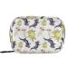 Pfrewn Pill Organizer Case 7 Day Axolotl Watercolor Travel Pill Box with Zipper Portable Small Weekly Vitamin Medicine Supplement Holder Pouch Bag