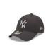 New Era - New York Yankees - 39thirty Flexfit Cap - Stretch Diamond - Black One Size Grhgra