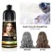 Herbishh Chestnut Brown Hair Dye Shampoo 3 in 1 | Gray Hair Coverage | Argan Oil & Pro Keratin Mask | Ginger Essential Oil for Hair Growth - Buy Online on GoSupps.com