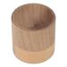 Long-lived aromadiffusor made of wood black walnut material improves sleep meditated with a gentle aroma round form for yoga meditation
