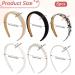 Vin Beauty 6Pcs Women's Headbands Set - Non-slip, Pearl and Flower Designs for Girls - Buy Online on GoSupps.com