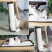 Natural Sisal Cat Scratching Mat - Heavy Duty Sofa Protector for Cats - Easy Installation - Furniture Scratch Pad - Buy Online on GoSupps.com