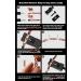 Jeracol Titanium Steel Magnetic Bracelet for Men | Double Row Ultra Strength Magnets | Adjustable Wristband | Removal Tool & Gift Box Included | Singleblue - Buy Online on GoSupps.com