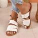 Nupaque Women s Dressy Slide Sandals - Flat Summer Open-Toe Shoes | Large Size 39 EU for Leisure Swimming & Shopping - Buy Online on GoSupps.com