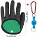 Buy GKZB Waterproof Fishing Gloves - Angler's Bite-Proof Stab-Resistant with Magnetic Closure for Safe Handling of Hecht Wels Zander - International Shipping Available - Buy Online on GoSupps.com