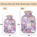 Shop Naanle Floral Honeybee Cat Water Bottle 2L Transparent Warm Water Flap Handle for Pain Relief & Cold Therapy | Ideal for Office & Home Use - Buy Online on GoSupps.com