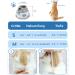 Supet Rewrise Adjustable Cat Collar - Recovery Cone for Dogs & Cats Post-Surgery (Gray Neck 14-24cm) - Buy Online on GoSupps.com