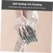Silicone Body Brush Bath Towel Set - 2Pcs Pull Back Strip Scrubber for Adults | 100x25cm - Buy Online on GoSupps.com