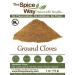 The Spice Way Cloves - 4 oz Ground Clove Powder for Savory Dishes and Tea - Buy Online on GoSupps.com