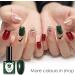 Green Gel Nail Polish Glitter Dark Green Emerald Green Gel Polish Autumn Soak off LED/UV Lamp Manicure Nail Varnish Sets for Christmas Women Nail Art Salon DIY Home - Buy Online on GoSupps.com